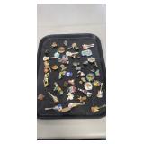 Tray Of Assorted Collector Pins
