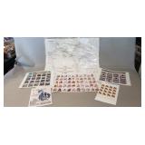 Tray Lot Of Assorted Collector Stamps & More