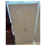 Metal Cabinet w/ Shelves
