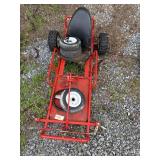 Go Kart Frame and Wheels