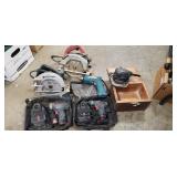 Box Lot Of Assorted Power Tools Including (1)