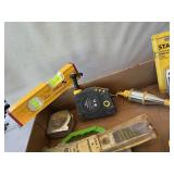 Plumb Bob, Levels, Tape Measures,Dremel Tool