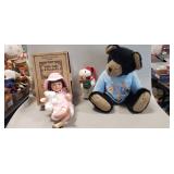 (2) Boyd's Bears & (1) Little Girls & Boyd's