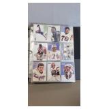 (1) Binder Of Assorted NFL Football Cards