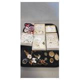 Tray Of Assorted Jewelry