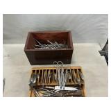 Lot With Dental Probes/Explorers, Scissors,