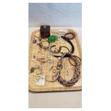 Tray Of Assorted Jewelry