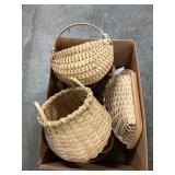 Box Lot Of Baskets