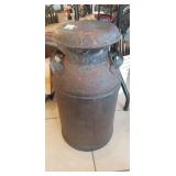 (1) Vintage Metal Milk Can