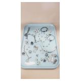 Tray Of Assorted Sterling Silver/925 Jewelry