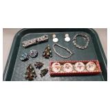 Tray Of Assorted Jewelry (Jewelry Signed By Holt