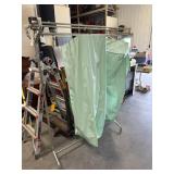 Clothes Rack with Hanging Bags