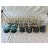Tray Lot of Glassware w/ Corning Glas-Snap