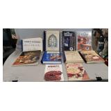 (10) Assorted Cookbooks