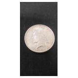 (1) 1923 U.S. Silver Peace One Dollar Coin