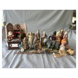 Vintage Christmas Decor w/Music Decor