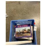 Crate Full Of Antique Automobile Magazines