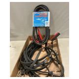 Jumper Cables, Rubber Tie-Down Straps