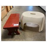 Wooden, Plastic Stepstools