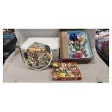 (1) David Winter Cottages Collector Plate,