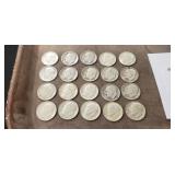 (20) U.S. Silver Dimes