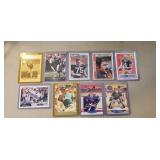 (9) Assorted Sports Cards (NFL Football, Baseball