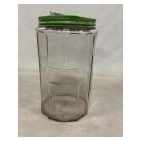Hoosier Cabinet Paneled Glass Canister