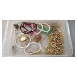 Tray Of Assorted Jewelry