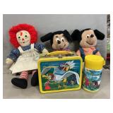 ï¿½The Rescuersï¿½ Lunchbox With Thermos, Plush