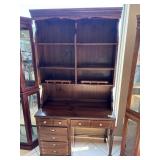 Ethan Allen Desk w/ Bookshelf