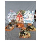 Vintage Holiday Paper Decorations