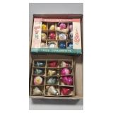 Tray Of Assorted Vintage Christmas Balls