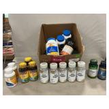 Box Lot Of Sealed Supplements (Expired)