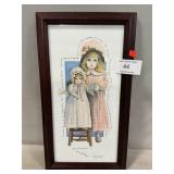 1987 D. Morgan ï¿½My Little Girlï¿½ Print