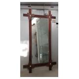 Wood Framed Wall Mirror (15.5"ï¿½28")