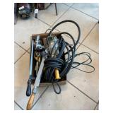 Box Lot With Worklight, Craftsman Scroll Saw,