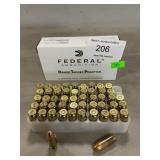 (50) Rounds Of Federal 9mm Luger Ammo