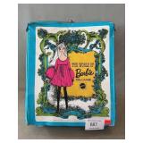 1968 Barbie Doll Case With Fashion Doll, Clothes