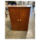 Wooden Doll Wardrobe