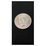 (1) U.S. 1923 Silver Peace One Dollar Coin