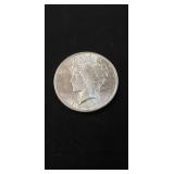 (1) U.S. 1923 Silver Peace One Dollar Coin