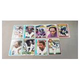 (9) Assorted NFL Football Cards (Vikings)