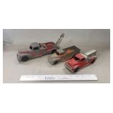 (3) Vintage Hubley Toy Trucks