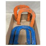 (4) Aluminum Horseshoes