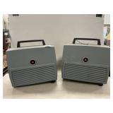 Pair Of Vintage GAF Movie Projectors