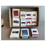 (11) Hallmark Train Ornaments