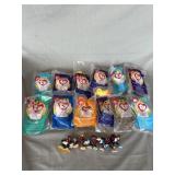 Tray Lot of Unopened McDonalï¿½s TY Beanie Babies &