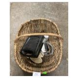 Basket With Alarm Clock, Remington Clippers,