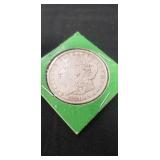 (1) 1921 U.S. Silver Morgan One Dollar Coin