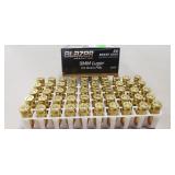 (50) Rounds 9mm Luger Ammo